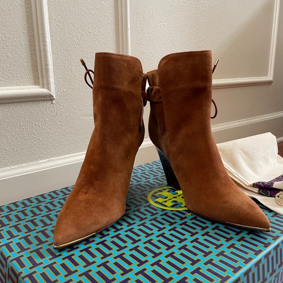 Tory Burch Lila Bootie NEW - Picture 7 of 10